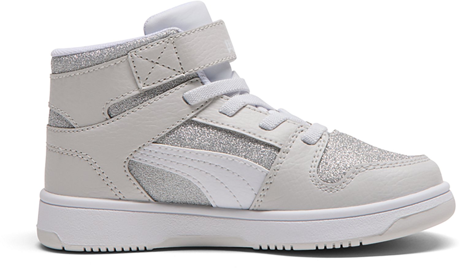 PUMA Kids' Rebound LayUp Glitz V Basketball Shoes - view number 2