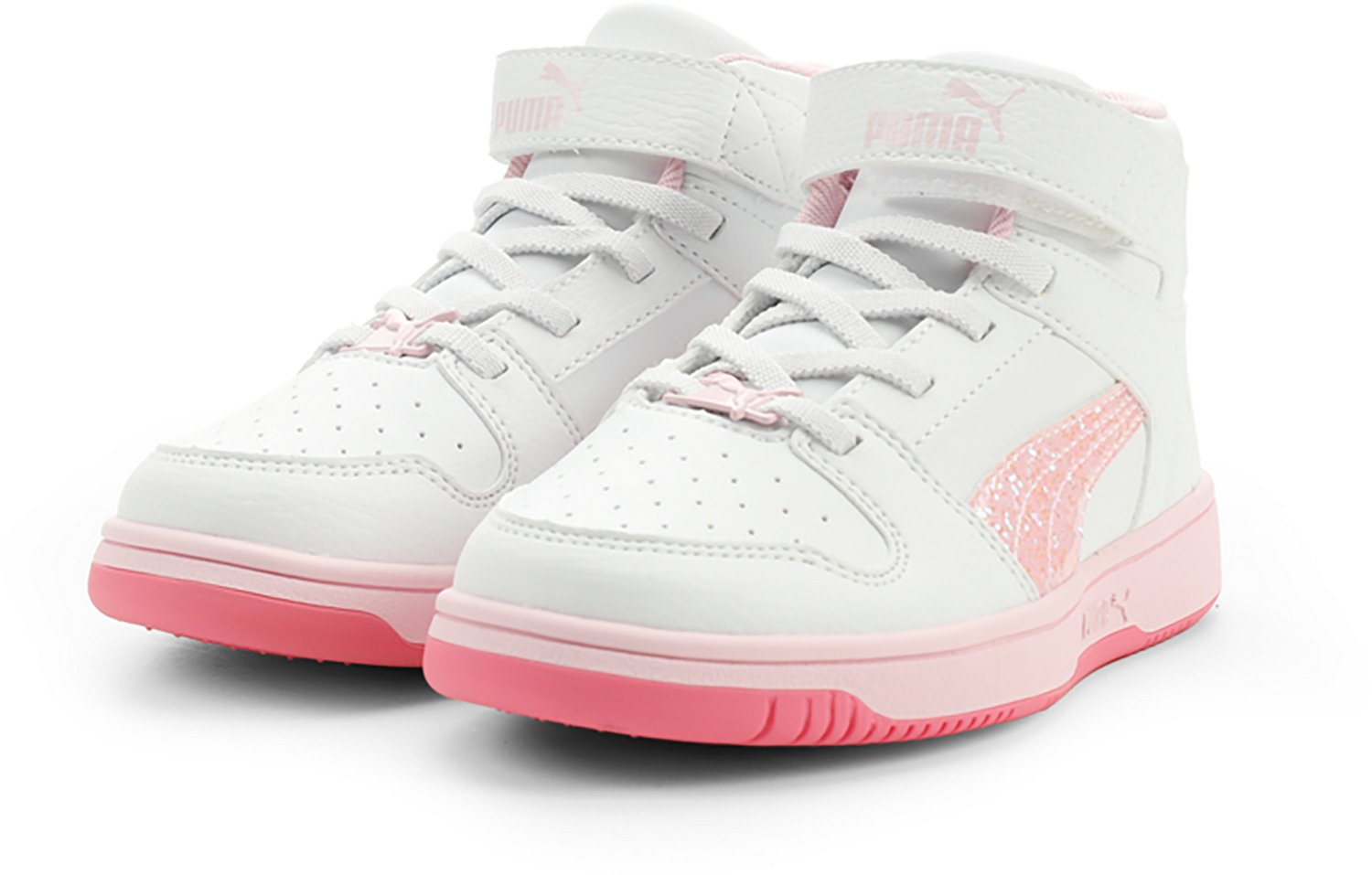 PUMA Kids' Rebound Layup Two Tone V Shoes - view number 3