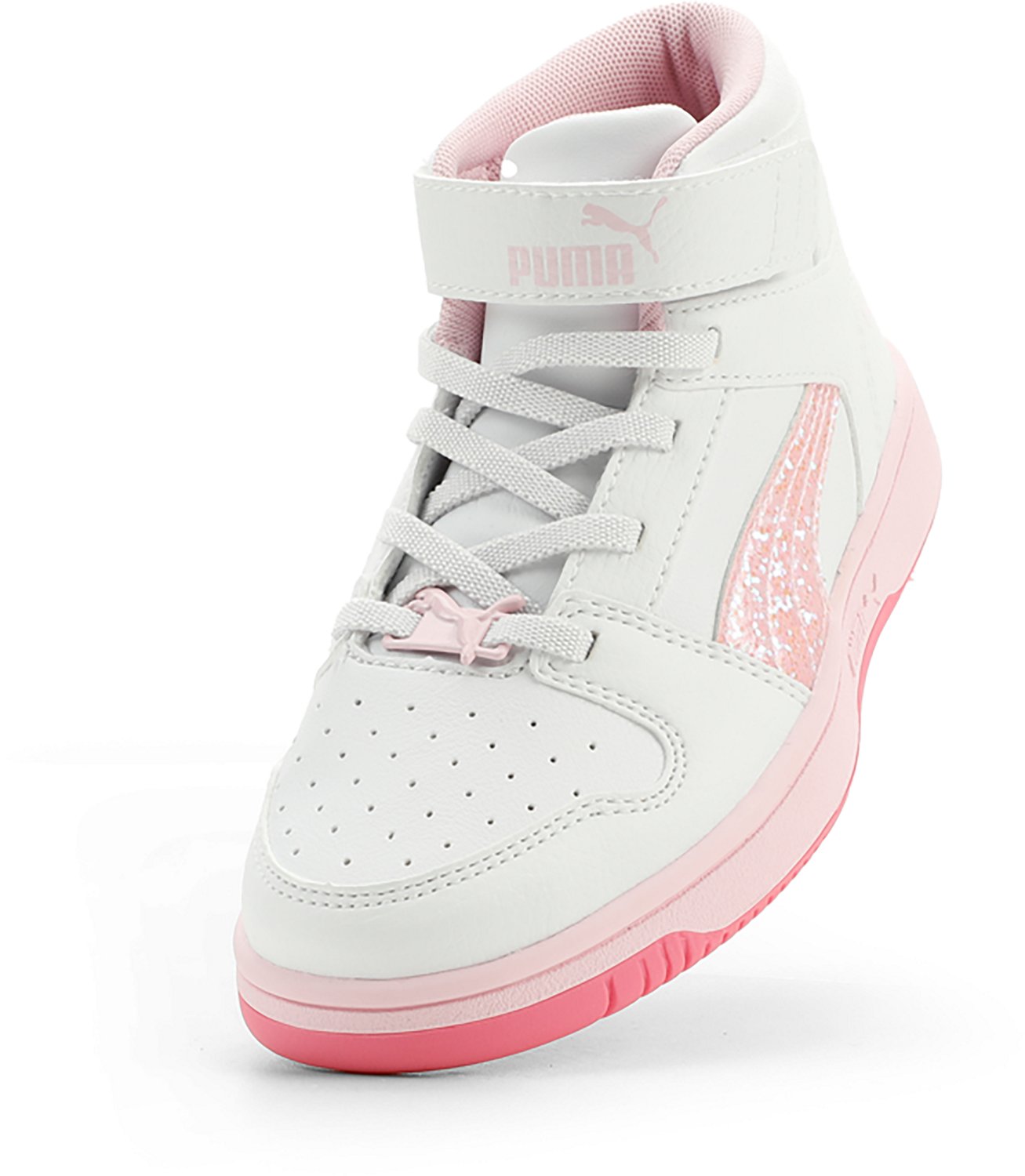 PUMA Kids' Rebound Layup Two Tone V Shoes - view number 6