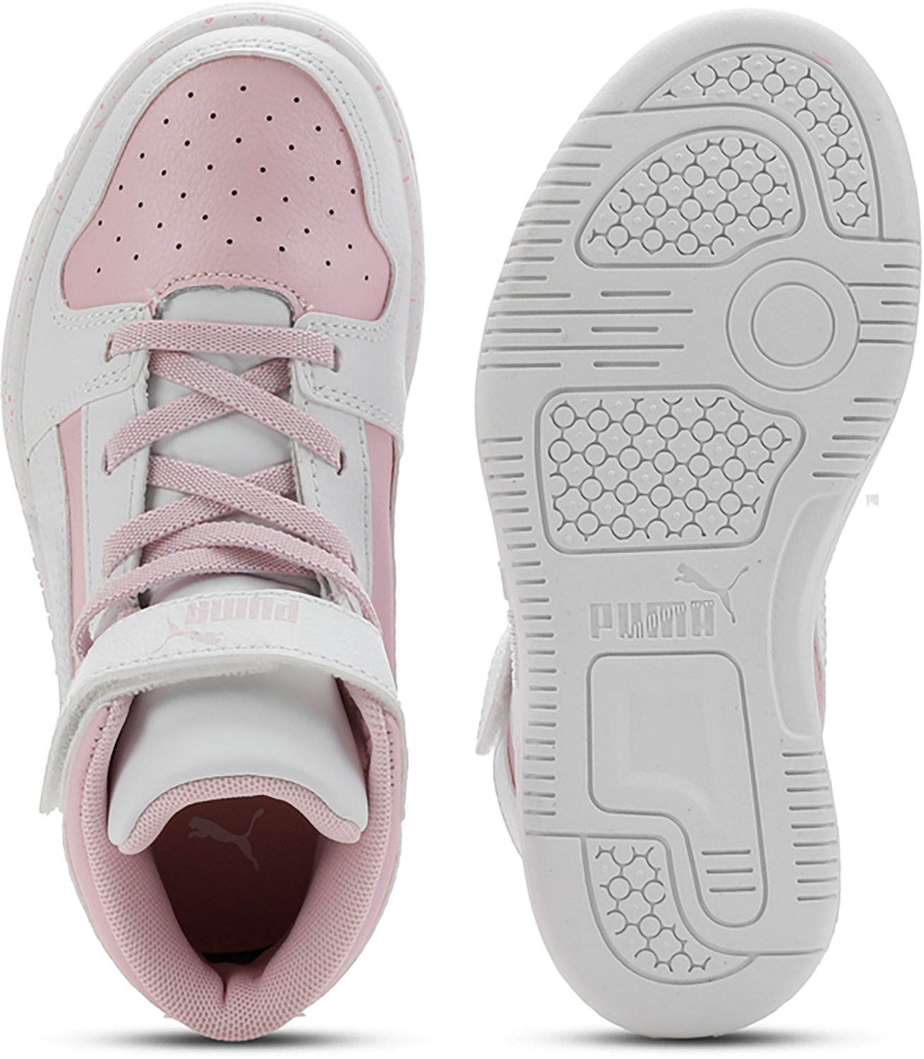 PUMA Kids' Rebound LayUp In the Clouds V Basketball Shoes - view number 5