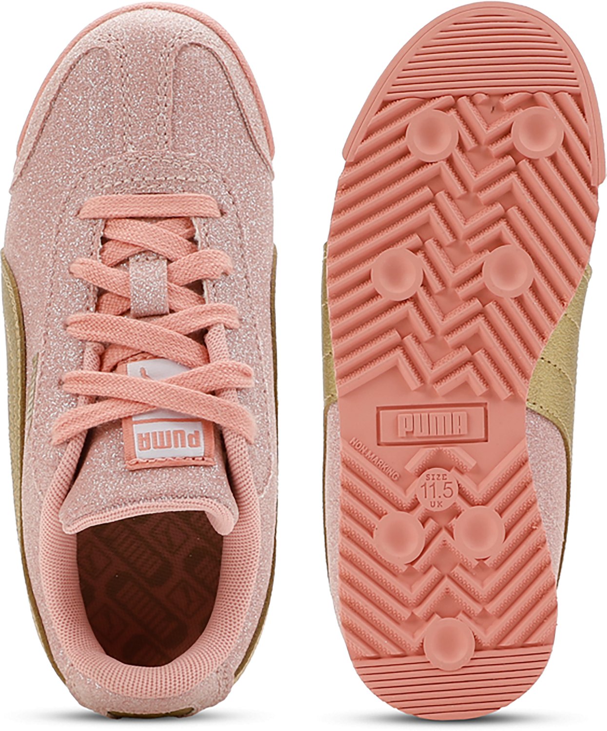 PUMA Kids' Roma 24 Glitter Shoes - view number 5