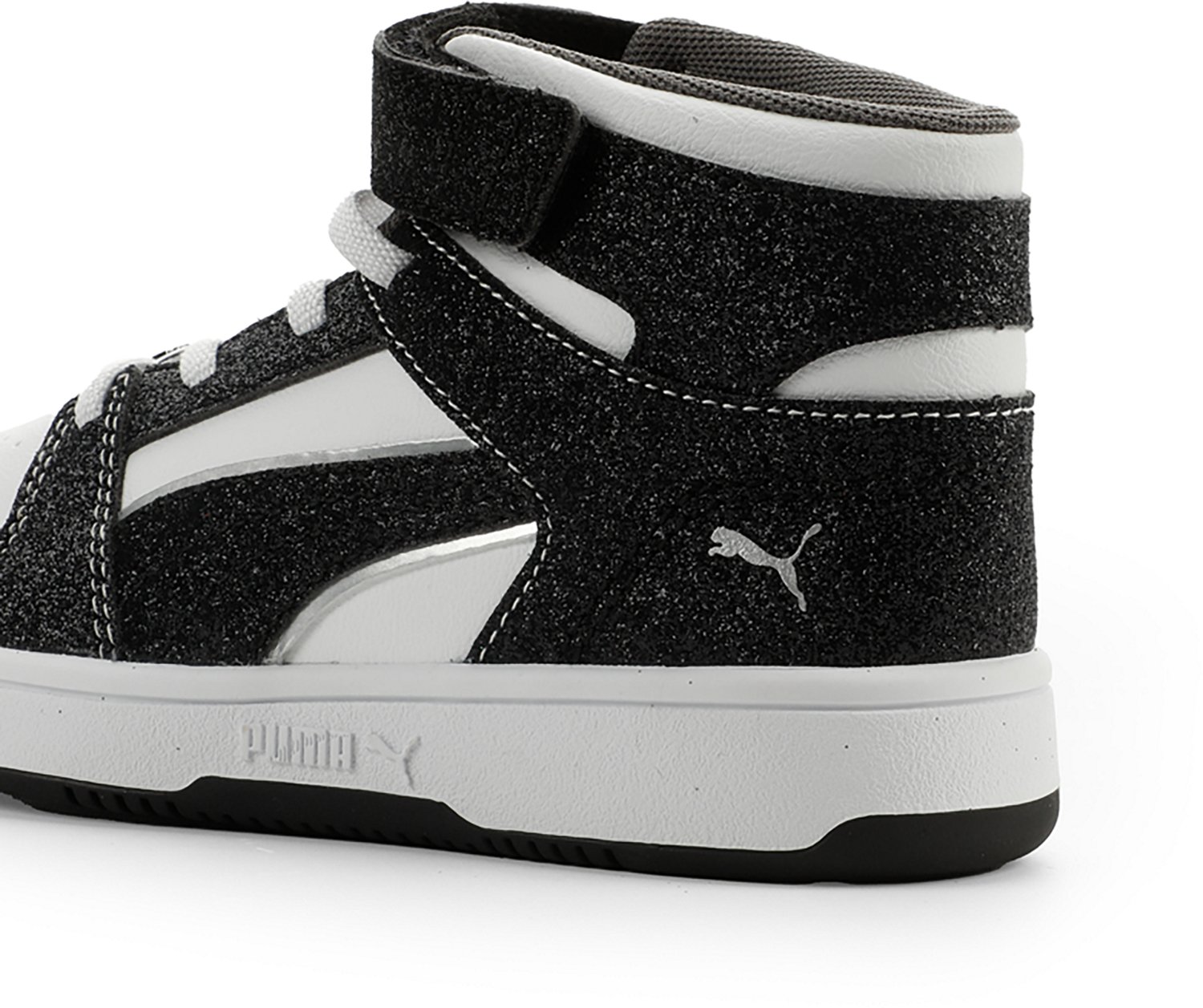PUMA Kids' Rebound LayUp Dark Glam Basketball Shoes - view number 4