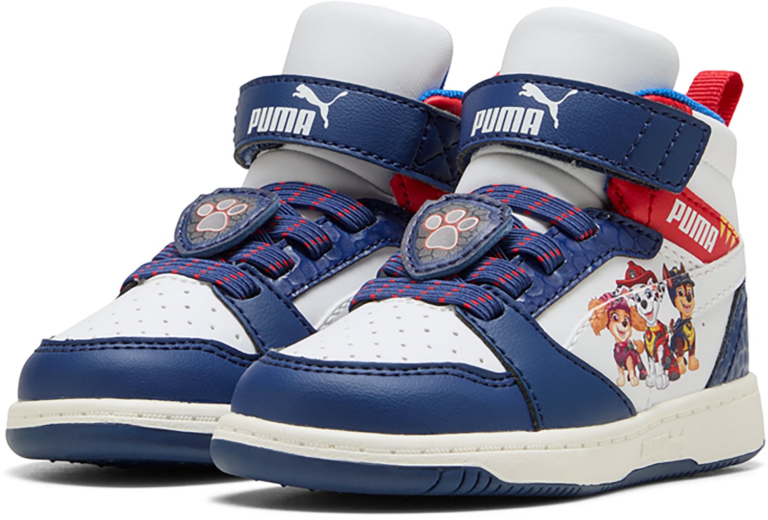 PUMA Toddlers' Rebound V6 Mid PAW Patrol Shoes - view number 3