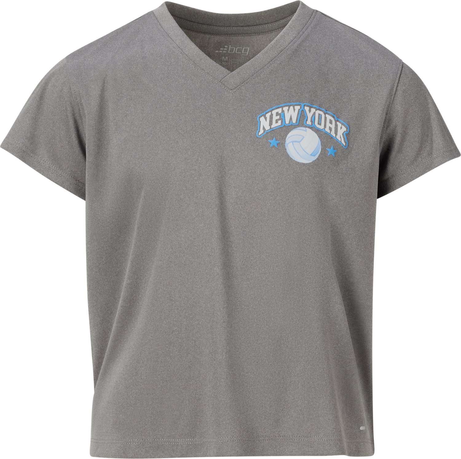 BCG Girls' Training Turbo V-Neck New York Volleyball T-shirt - view number 2