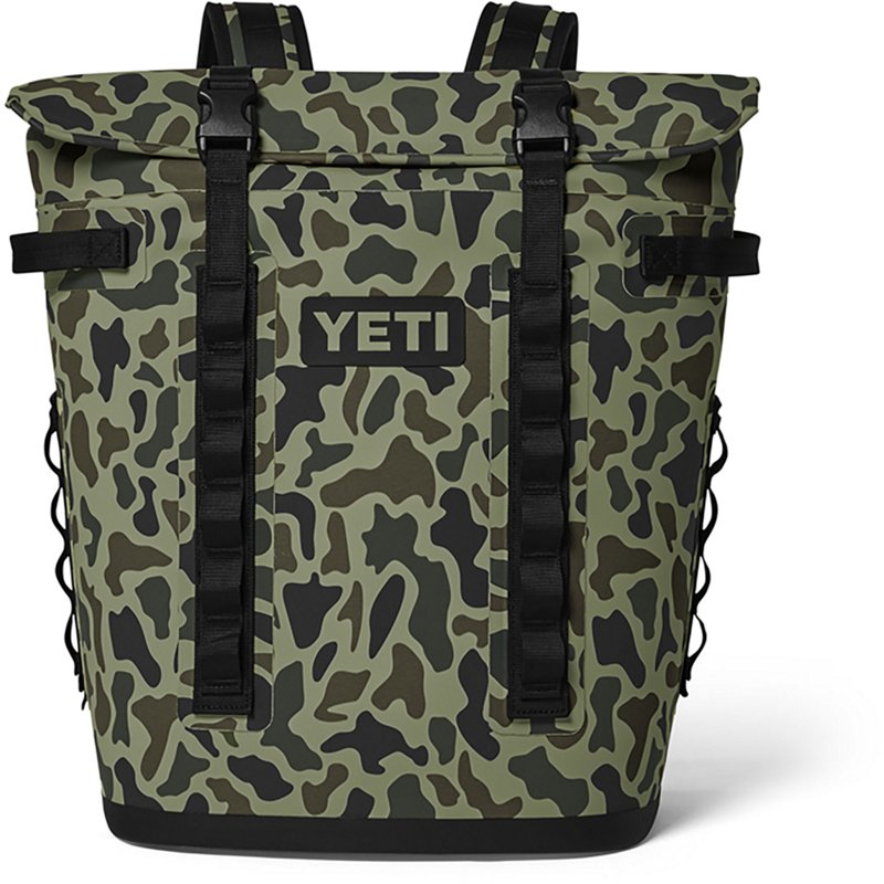 YETI Hopper M20 Soft Backpack Cooler, Olive Camo Green