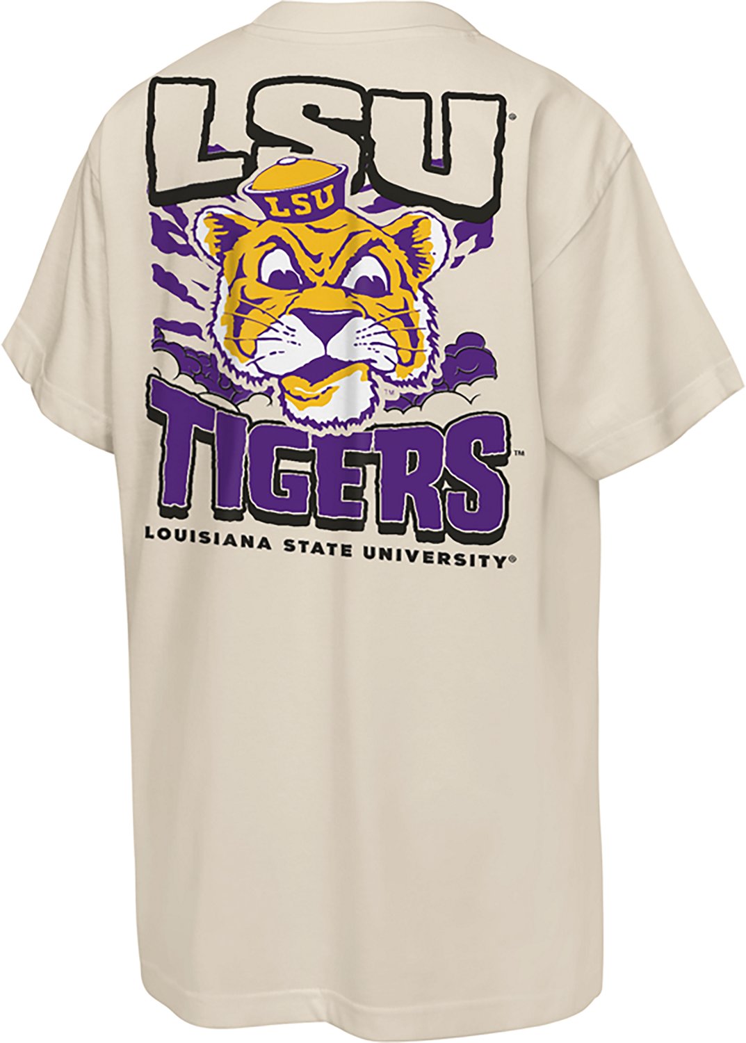 Mitchell & Ness Boys' Louisiana State University Blast Off Mascot Graphic T-shirt - view number 2