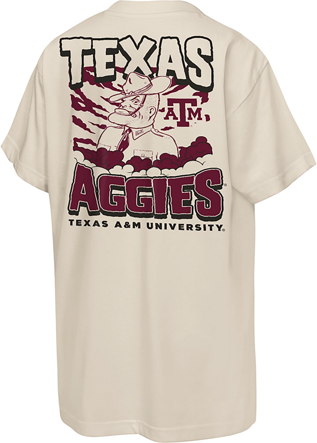 Mitchell & Ness Boys' Texas A&M University Blast Off Mascot Graphic T-shirt - view number 2