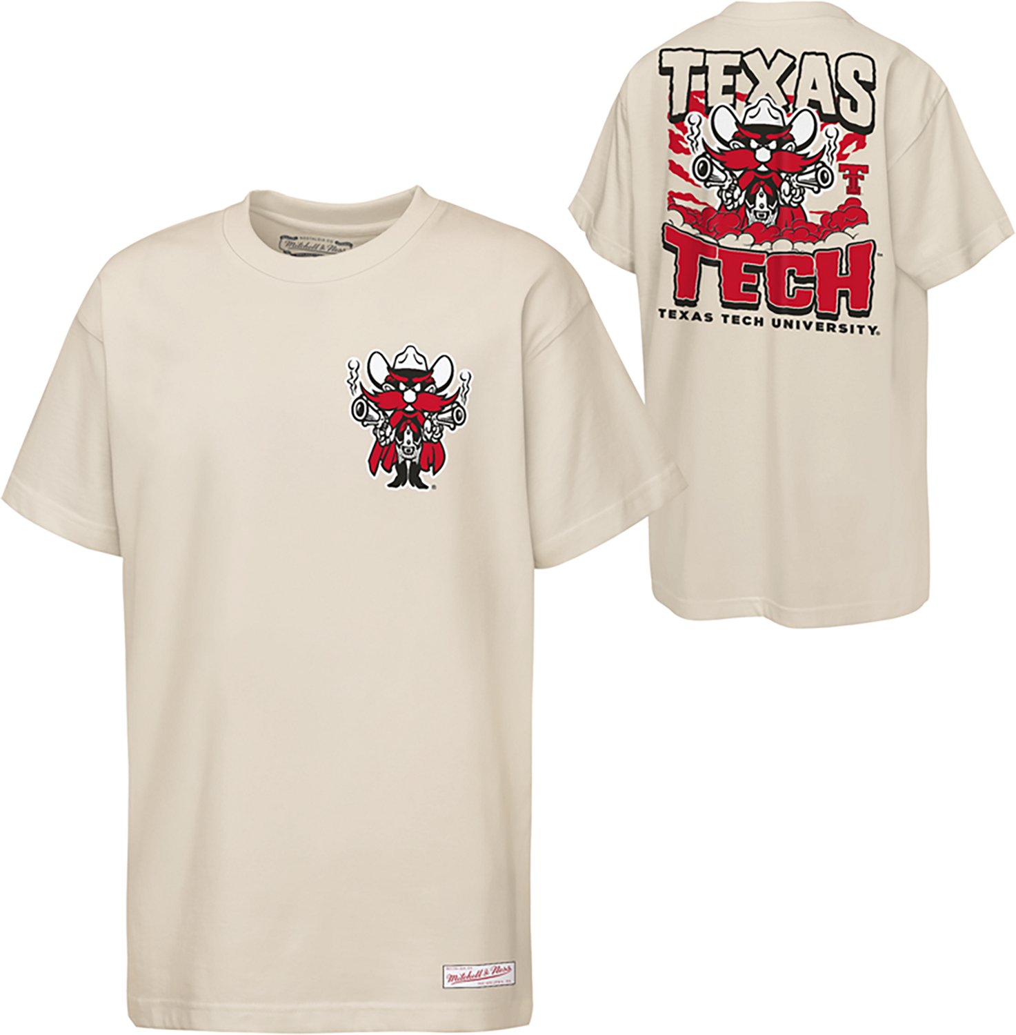Mitchell & Ness Boys' Texas Tech University Blast Off Mascot Graphic T-shirt - view number 3