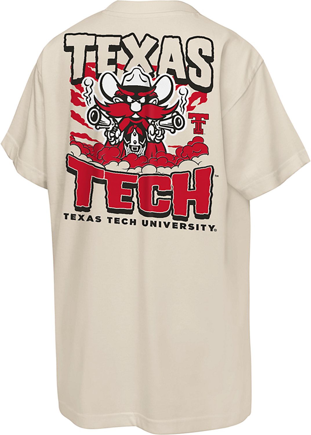 Mitchell & Ness Boys' Texas Tech University Blast Off Mascot Graphic T-shirt - view number 2