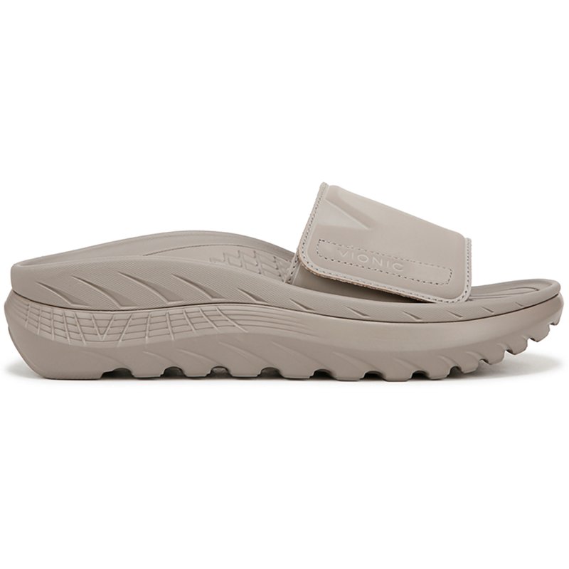 Vionic Unisex Rejuvenate Recovery Sandals - Cobblestone grey