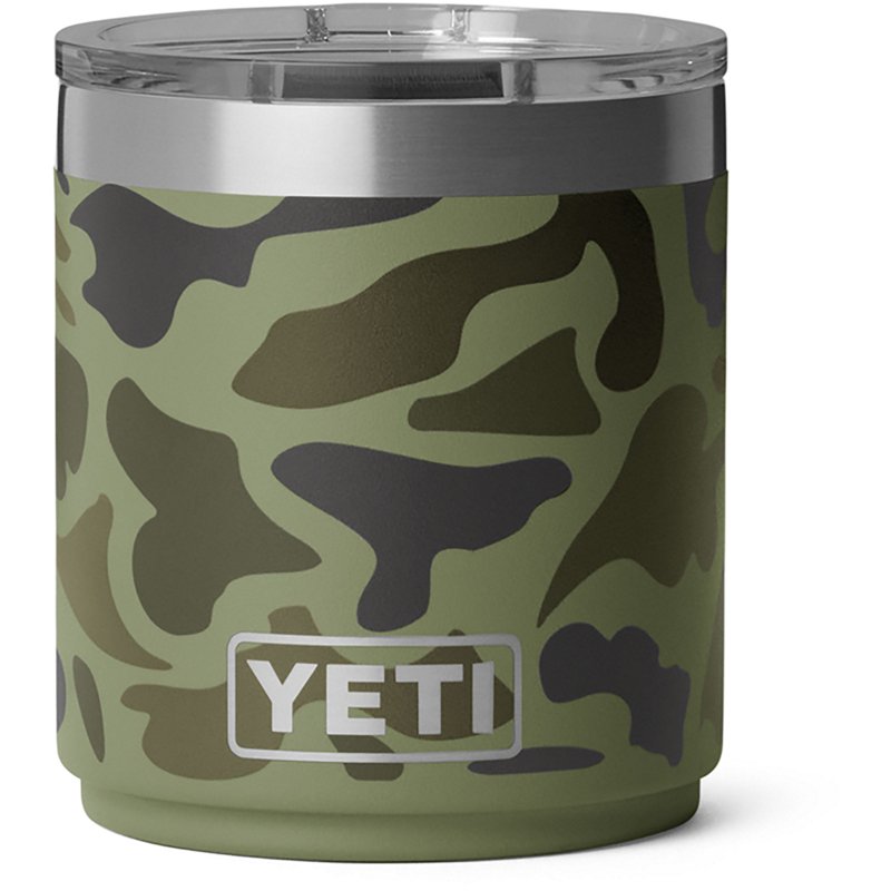 YETI Rambler 10oz. Ceramic Lined Lowball 2.0, Olive Camo Green