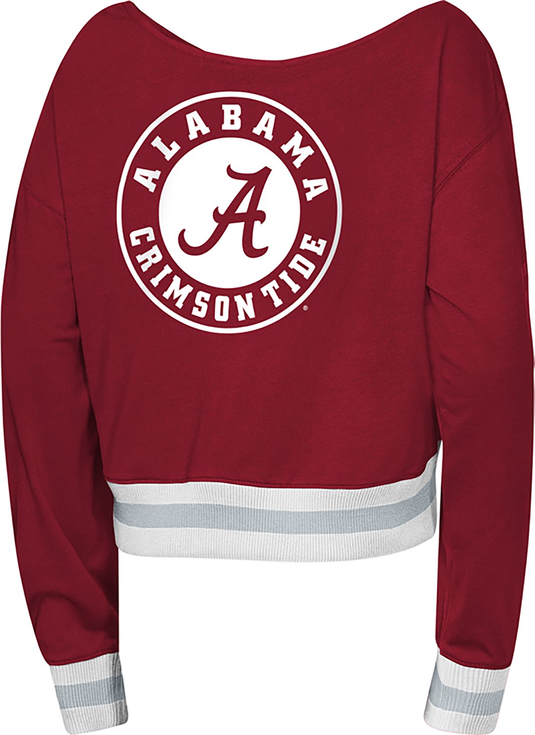 Outerstuff Girls' University of Alabama Check Down Long Sleeve Graphic T-shirt - view number 2