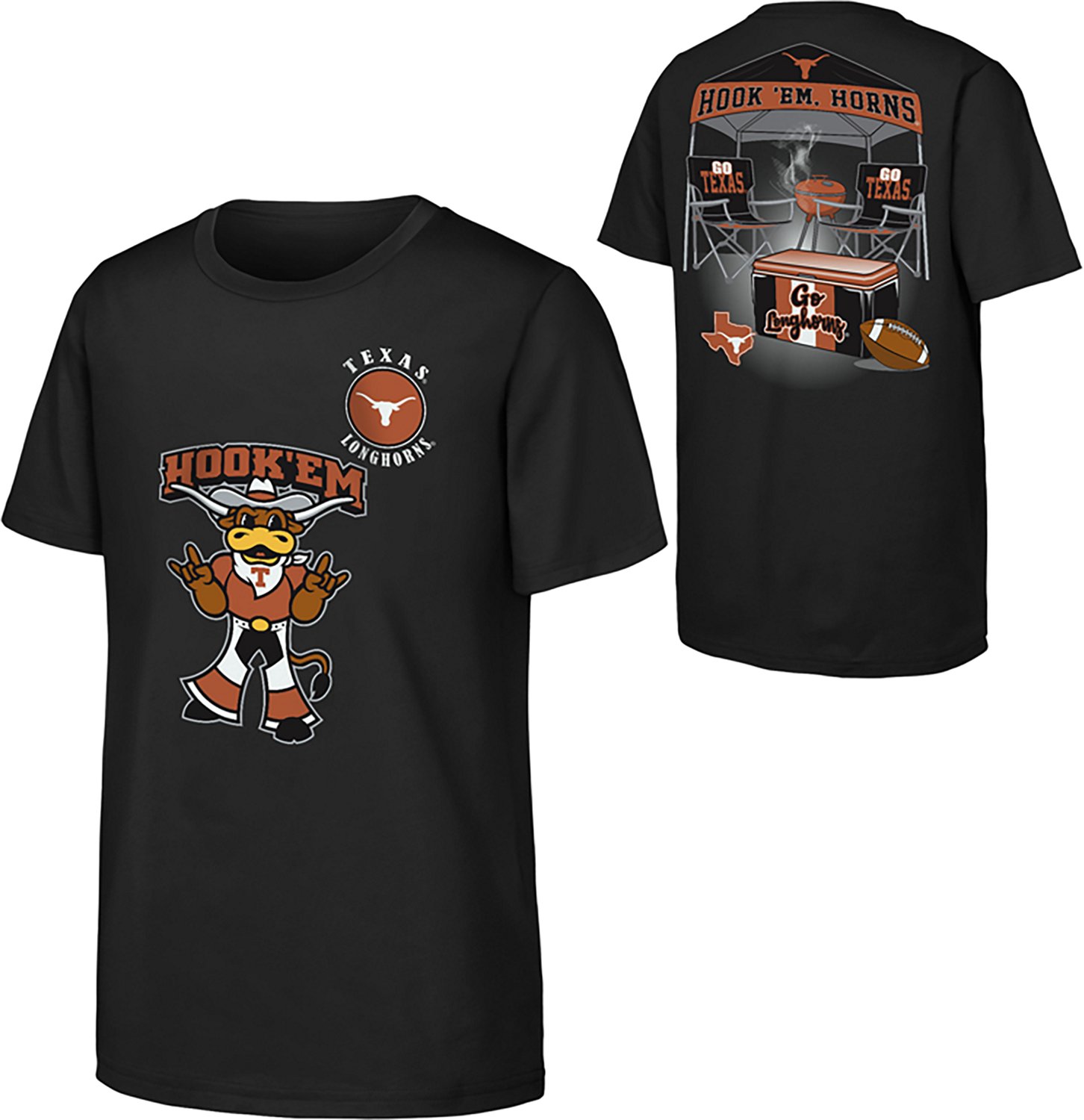 Outerstuff Boys' University of Texas Tailgater Graphic T-shirt - view number 3