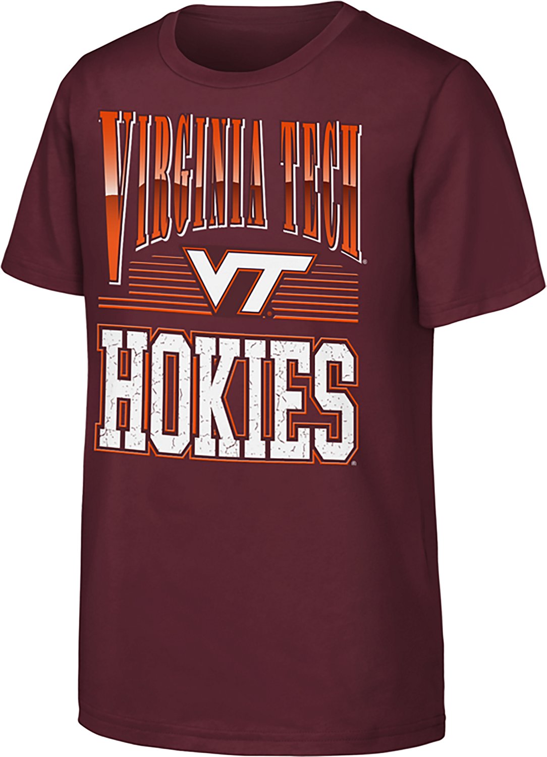 Outerstuff Boys' Virginia Tech Chrome Header Graphic T-shirt