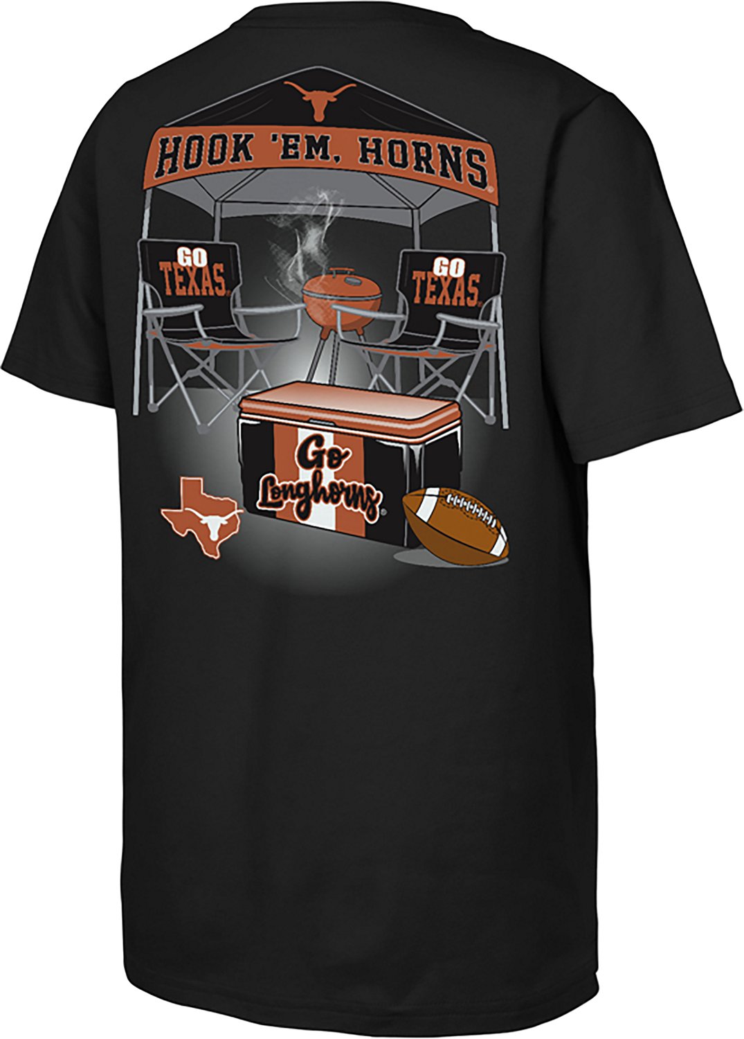 Outerstuff Boys' University of Texas Tailgater Graphic T-shirt - view number 2