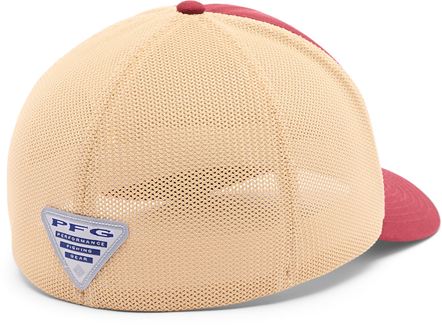 Columbia Men's Florida State University PFG Mesh Fish Flag Ball Cap - view number 6