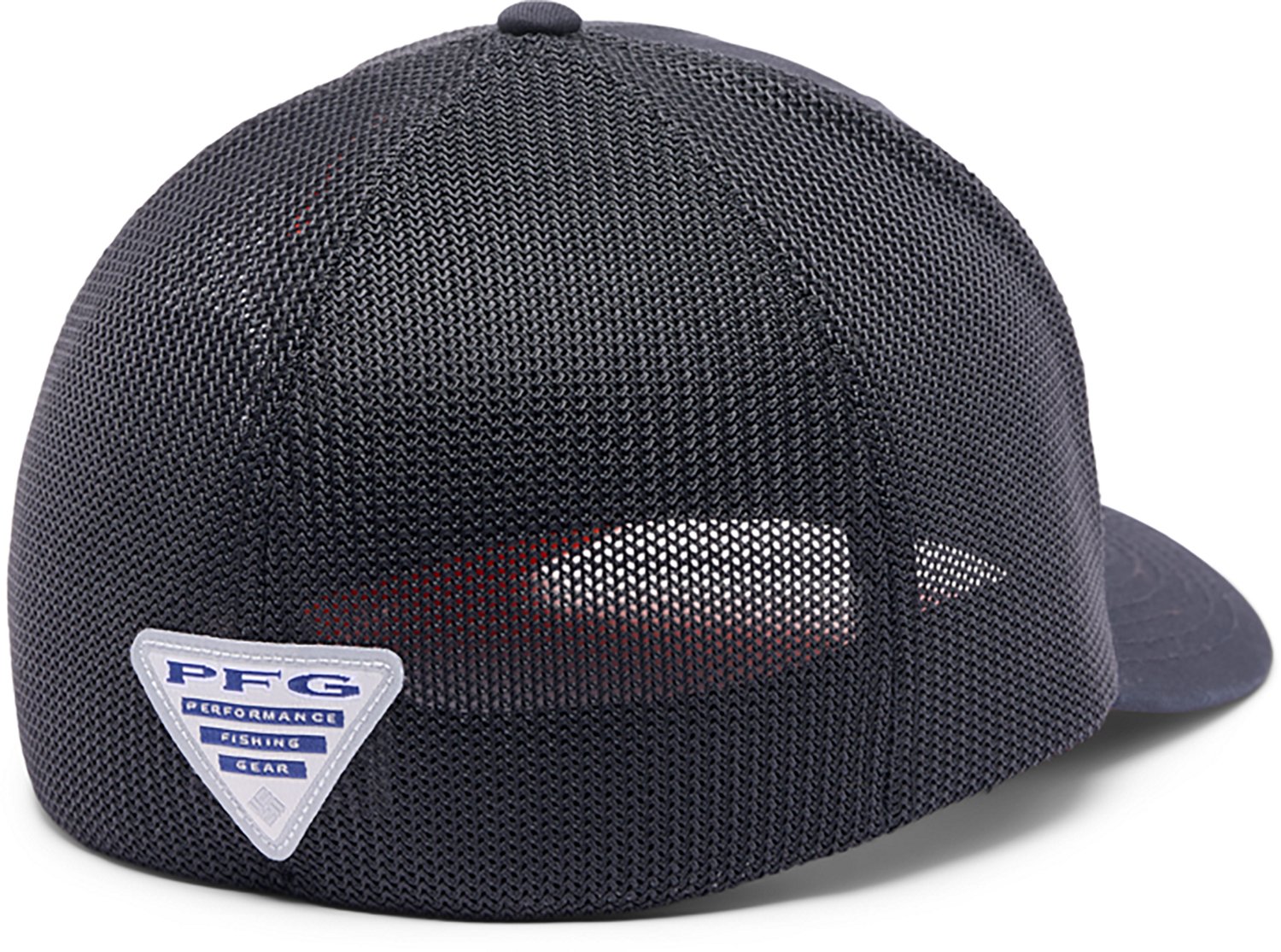 Columbia Sportswear Men's Clemson University Mesh Fish Flag Ball Cap - view number 6
