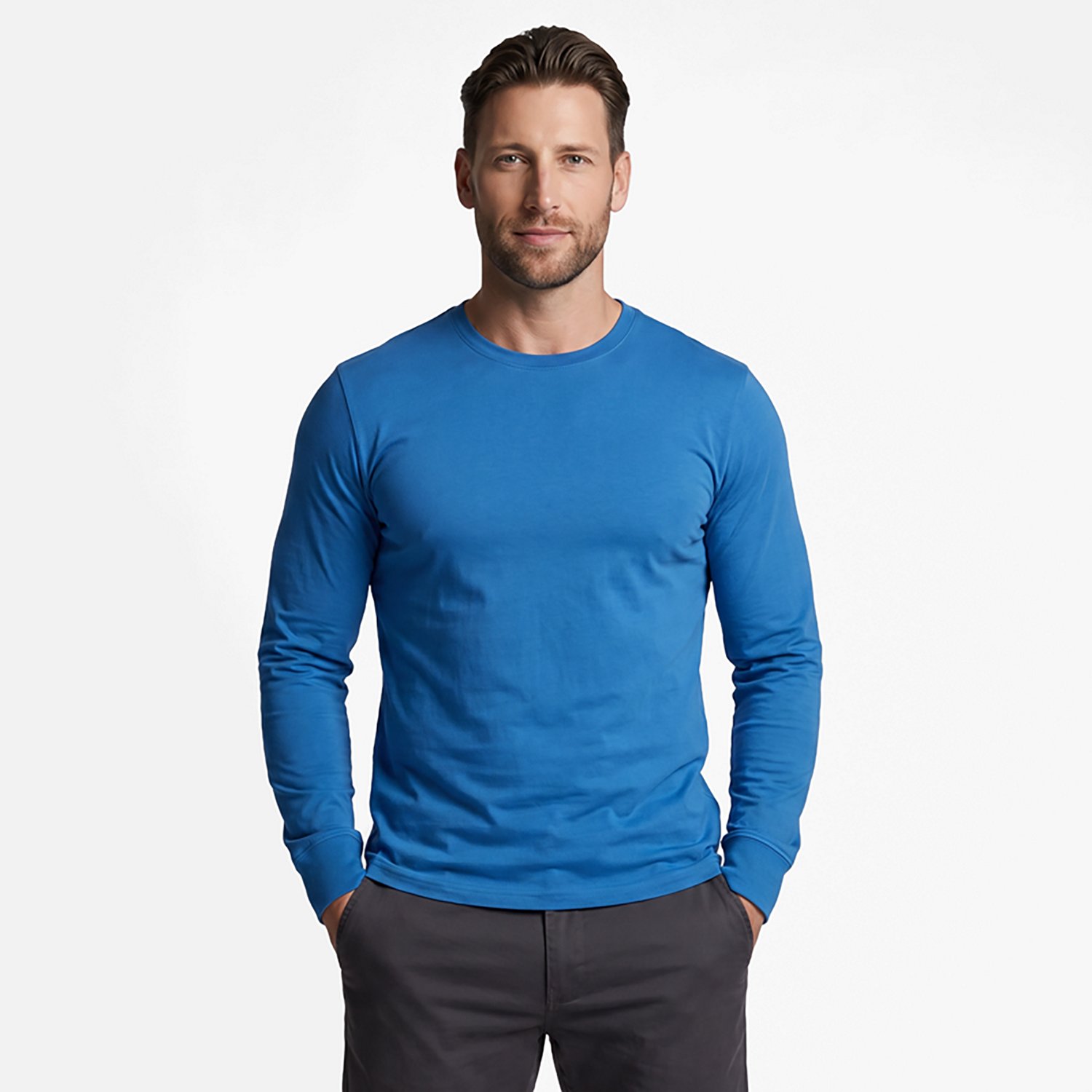 BCG Men's Essential Long Sleeve T-shirt                                                                                          - view number 2