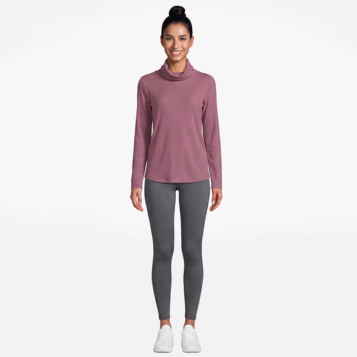 Columbia Sportswear Women's Holly Hideaway Waffle Cowl Neck Pullover