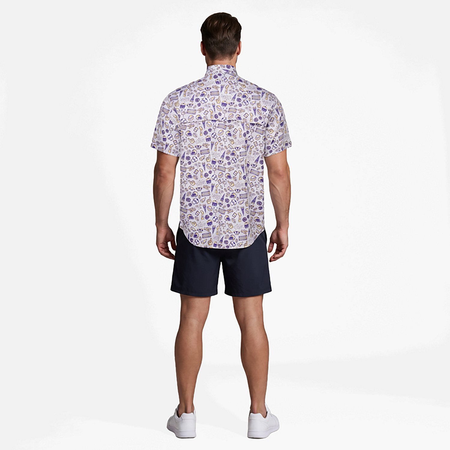 Magellan Outdoors Men's LA Local State Print Shirt - view number 2