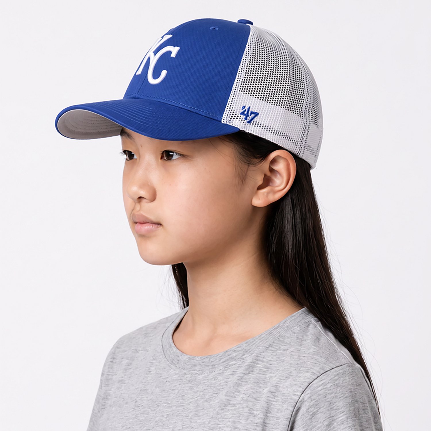 '47 Youth Kansas City Royals Trucker Cap - view number 2
