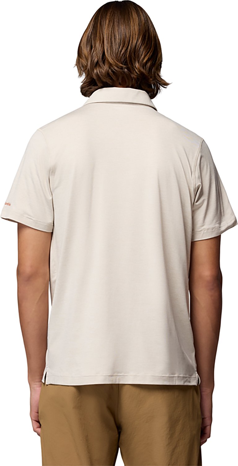 Columbia Men's Collegiate Tech Trail Short-Sleeve University of Texas Polo - view number 3