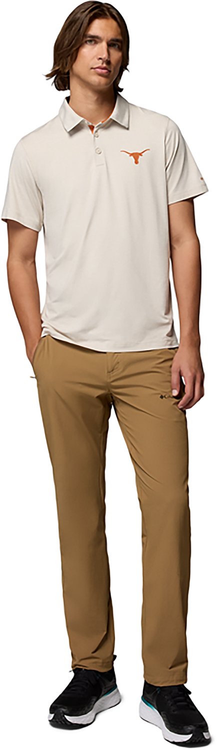 Columbia Men's Collegiate Tech Trail Short-Sleeve University of Texas Polo - view number 5