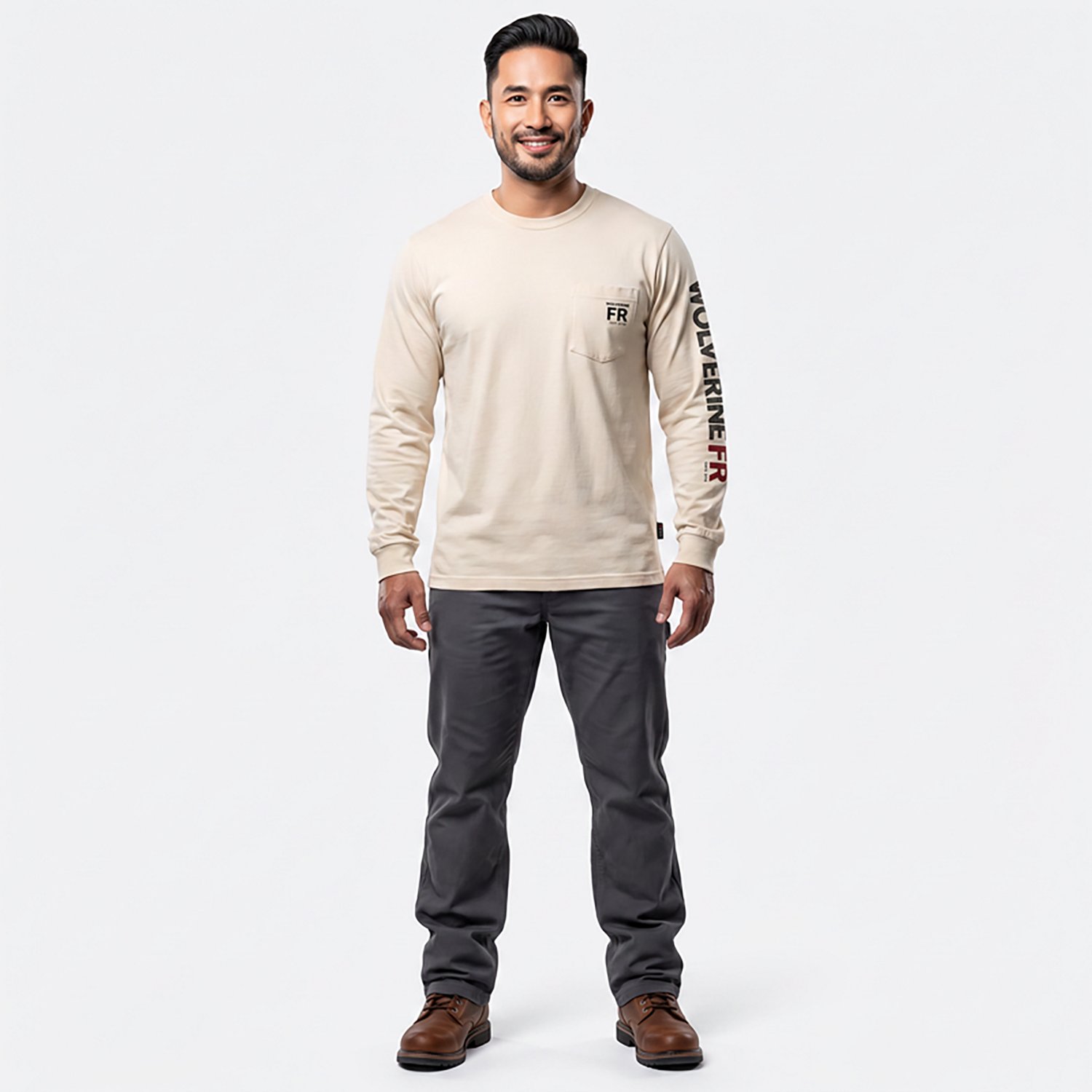 Wolverine Men's Long Sleeve Rig Flame Resistant Shirt