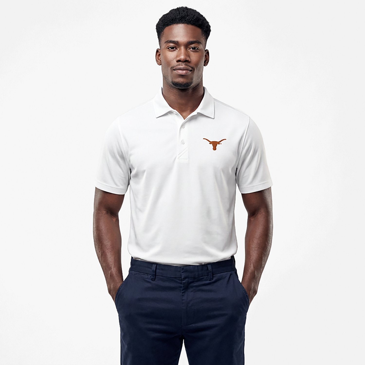 Cutter  Buck Texas Longhorns Virtue Eco Pique Recycled Polo