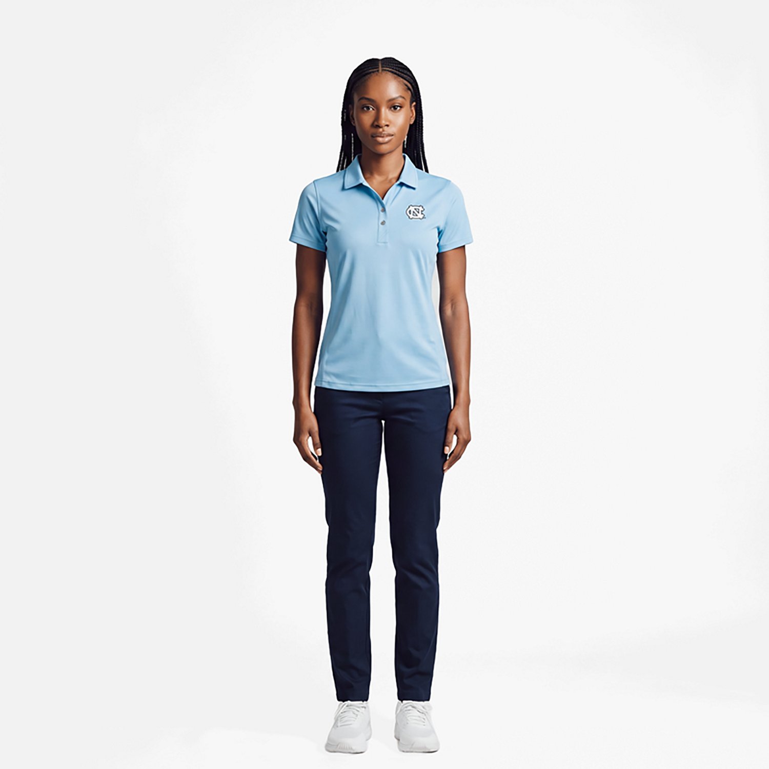 Cutter  Buck Carolina North Carolina Tar Heels Virtue Eco Pique Recycled Polo