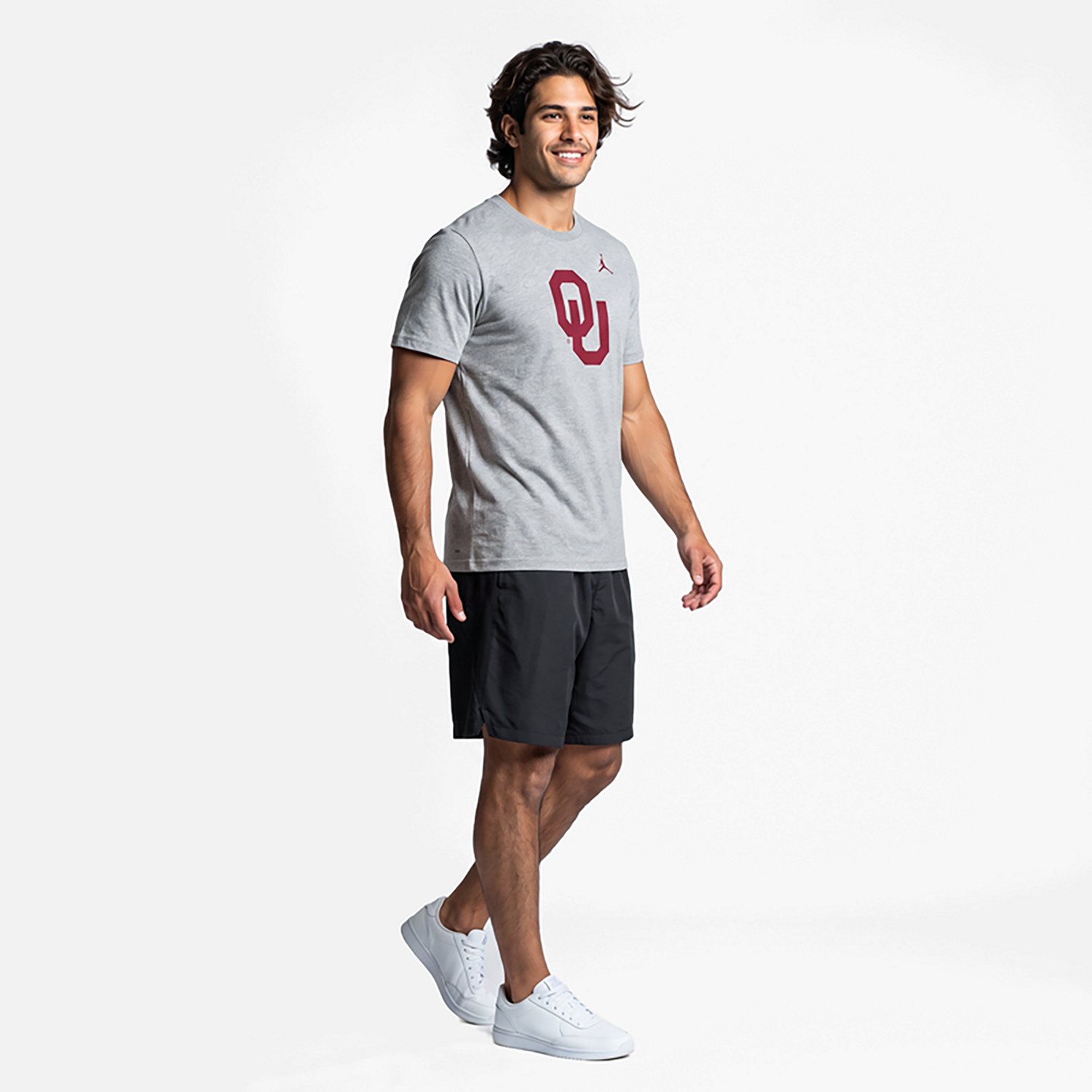 Jordan Brand Oklahoma Sooners Primetime Evergreen Logo T-Shirt