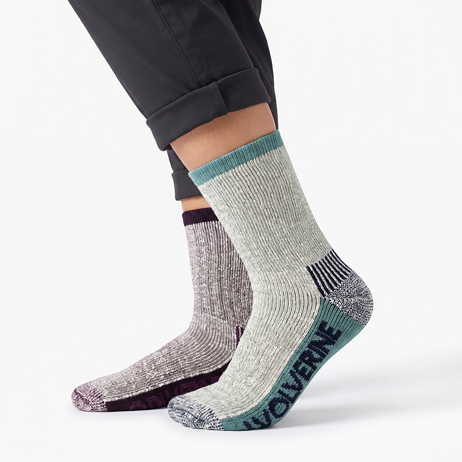 Wolverine Adults' Luton Thermal Crew Socks - view number 3