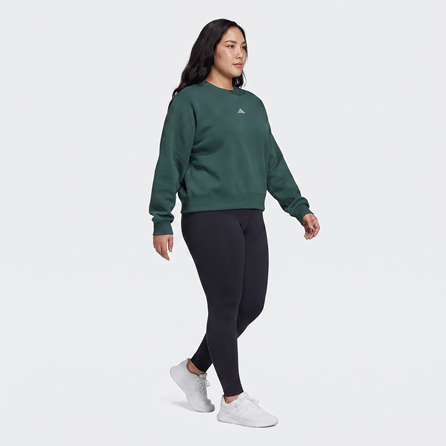 adidas Women's Essentials Small Logo Feel Cozy Sweatshirt - view number 2