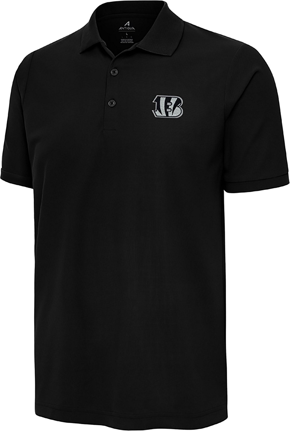 Antigua Men's Cincinnati Bengals Legacy Pique Polo Shirt