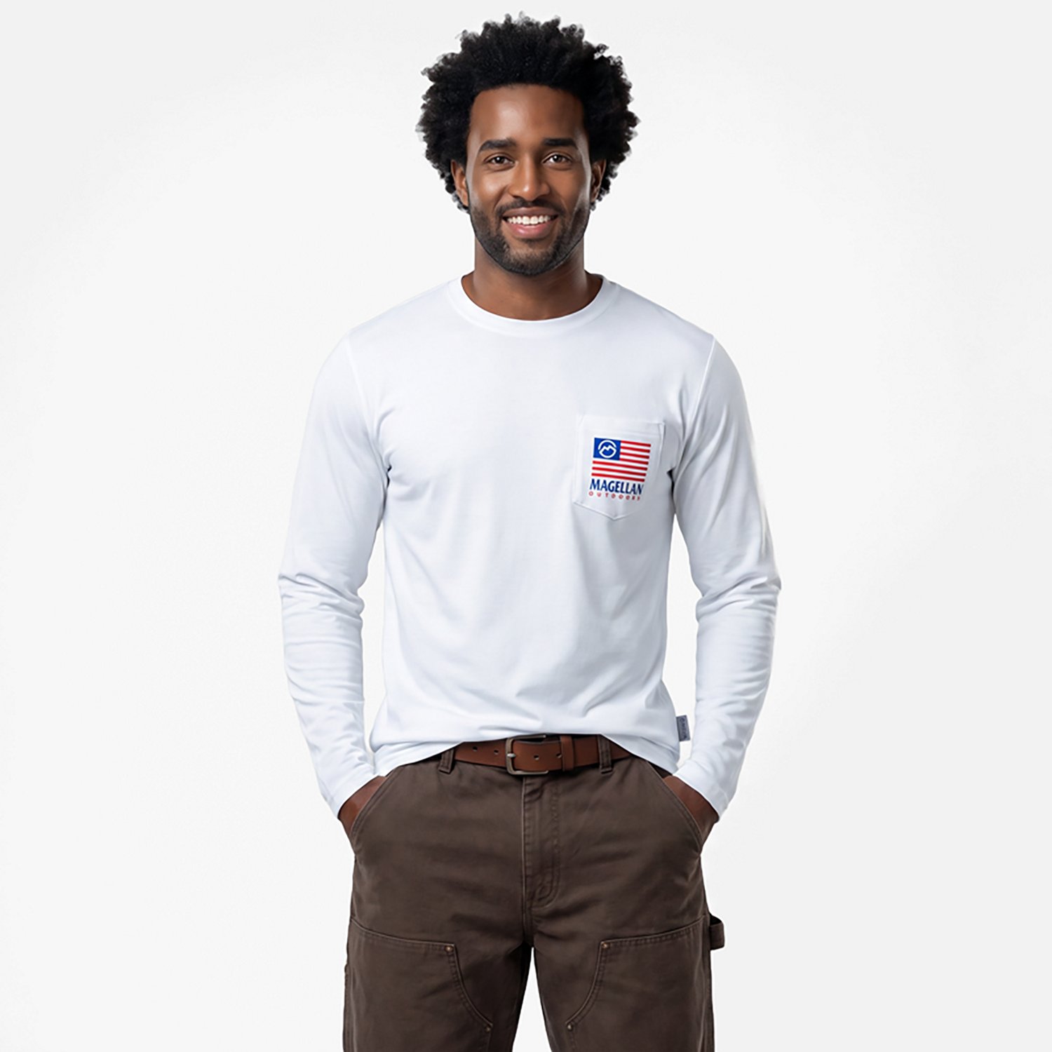 Magellan Outdoors Boys' Pocket Graphic Long Sleeve T-shirt - view number 2