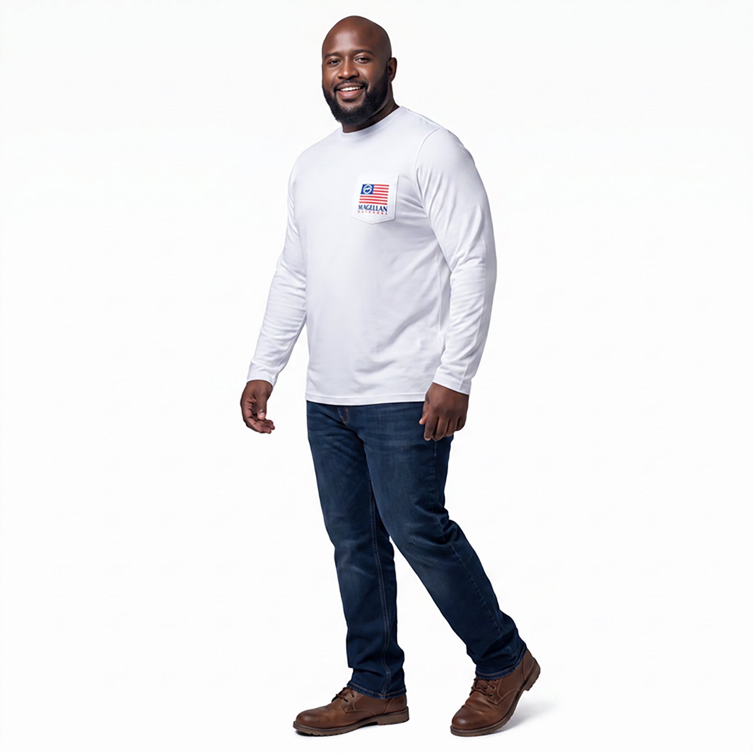 Magellan Outdoors Boys' Pocket Graphic Long Sleeve T-shirt - view number 3