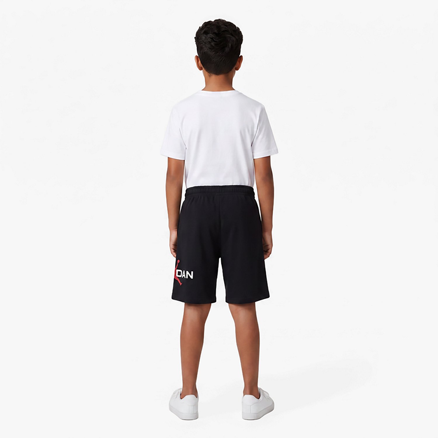 Jordan Boys' MJ Stretch HBR Fleece Shorts - view number 4