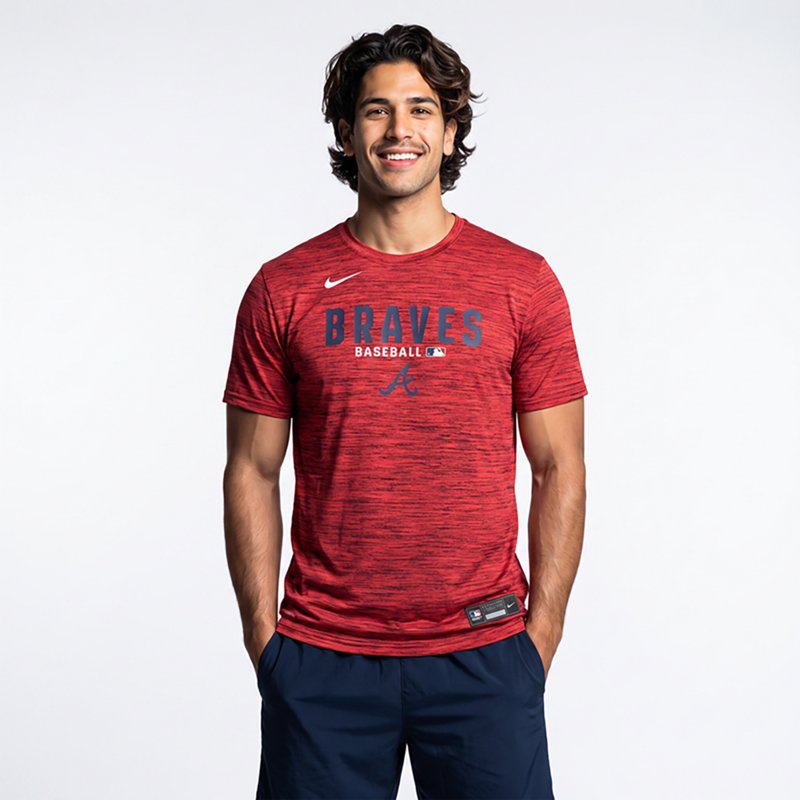 Nike Atlanta Braves Authentic Collection Velocity Dri-FIT T-Shirt