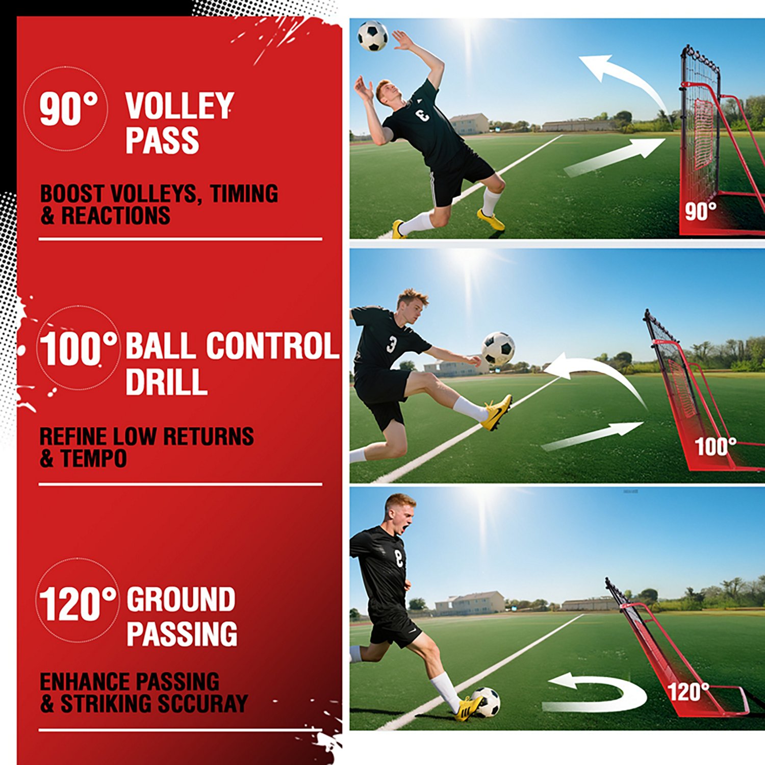 Zealfeel 6 x 4 Ft Soccer Rebounder Net  - view number 4