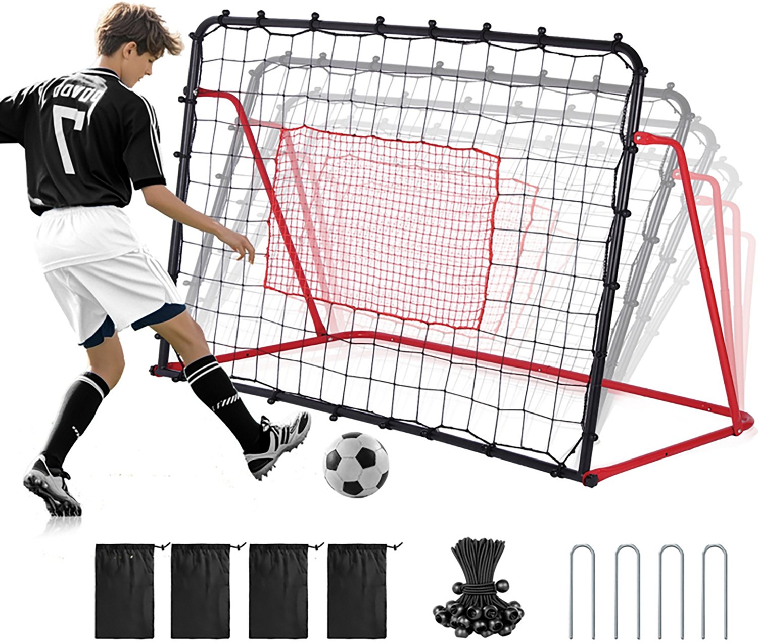Zealfeel 6 x 4 Ft Soccer Rebounder Net  - view number 8