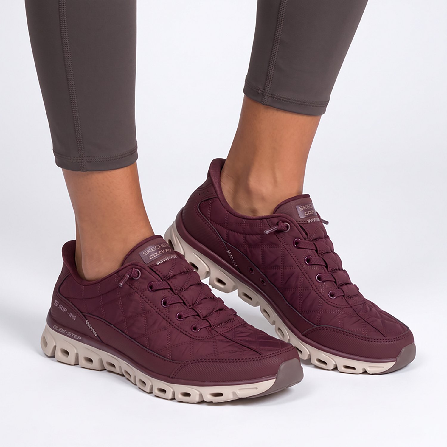 SKECHERS Women's Glide-Step Cozy Fit Slip-Ins Shoes - view number 7