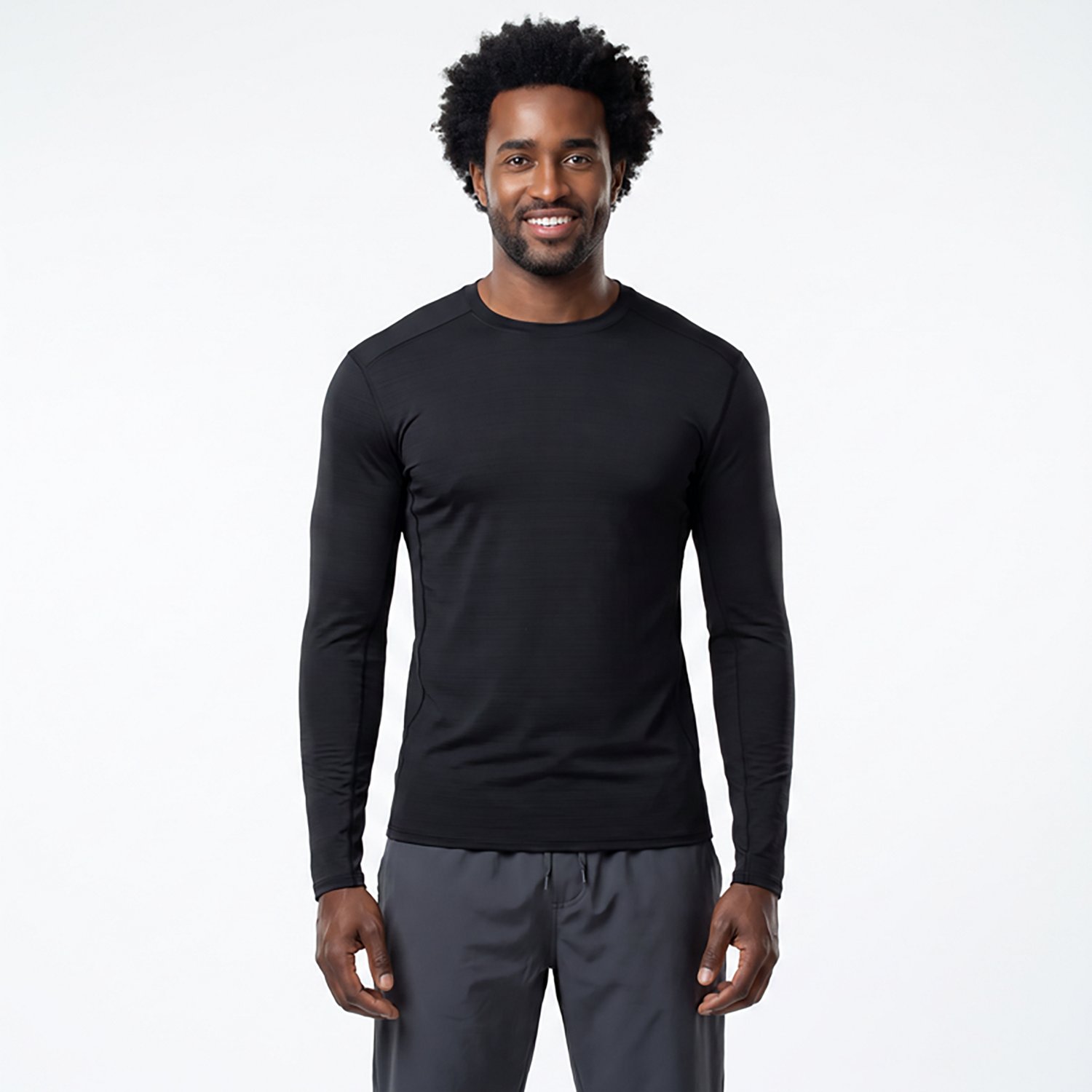 BCG Men's Cold Weather Crew Long Sleeve Tank Top