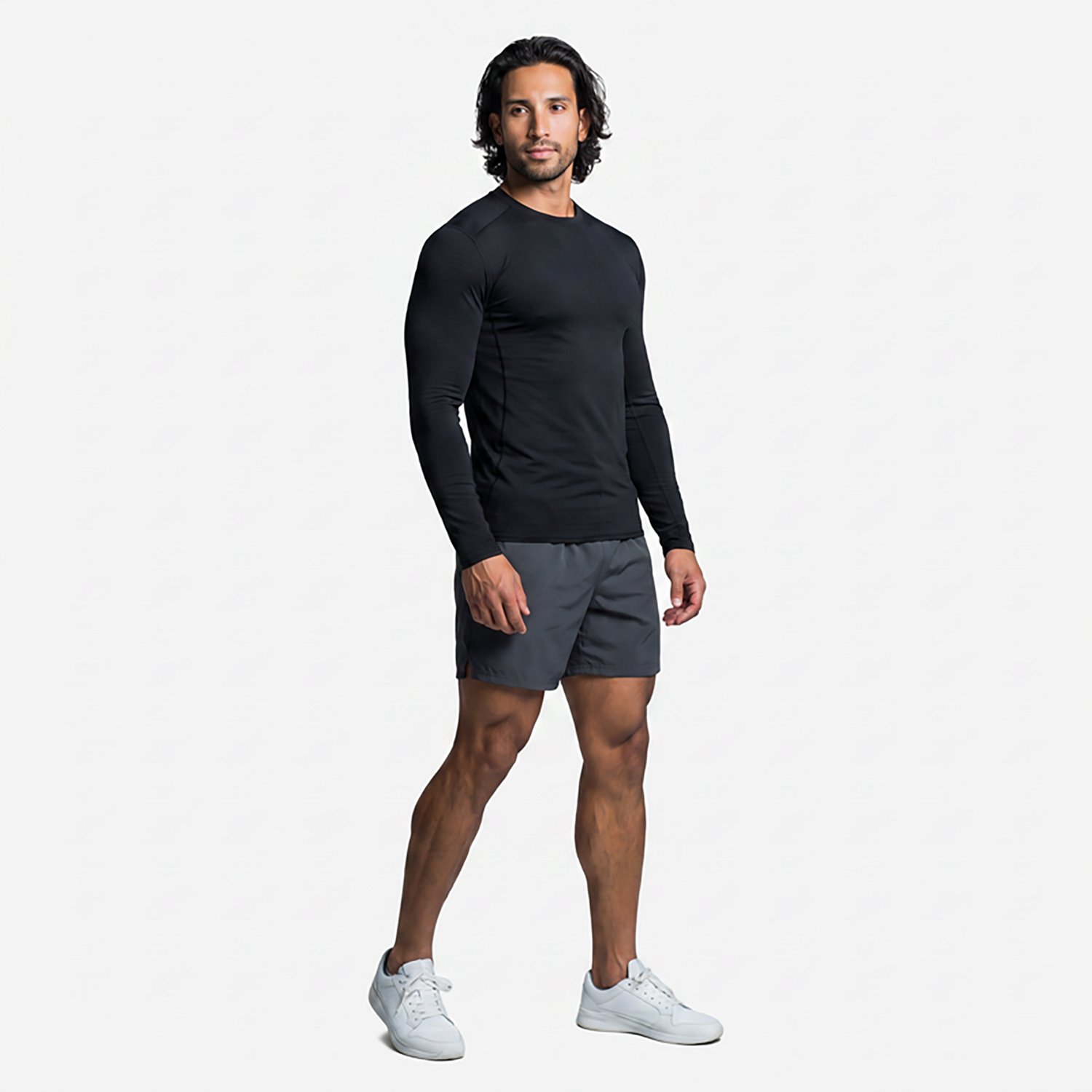BCG Men's Cold Weather Crew Long Sleeve Tank Top - view number 2