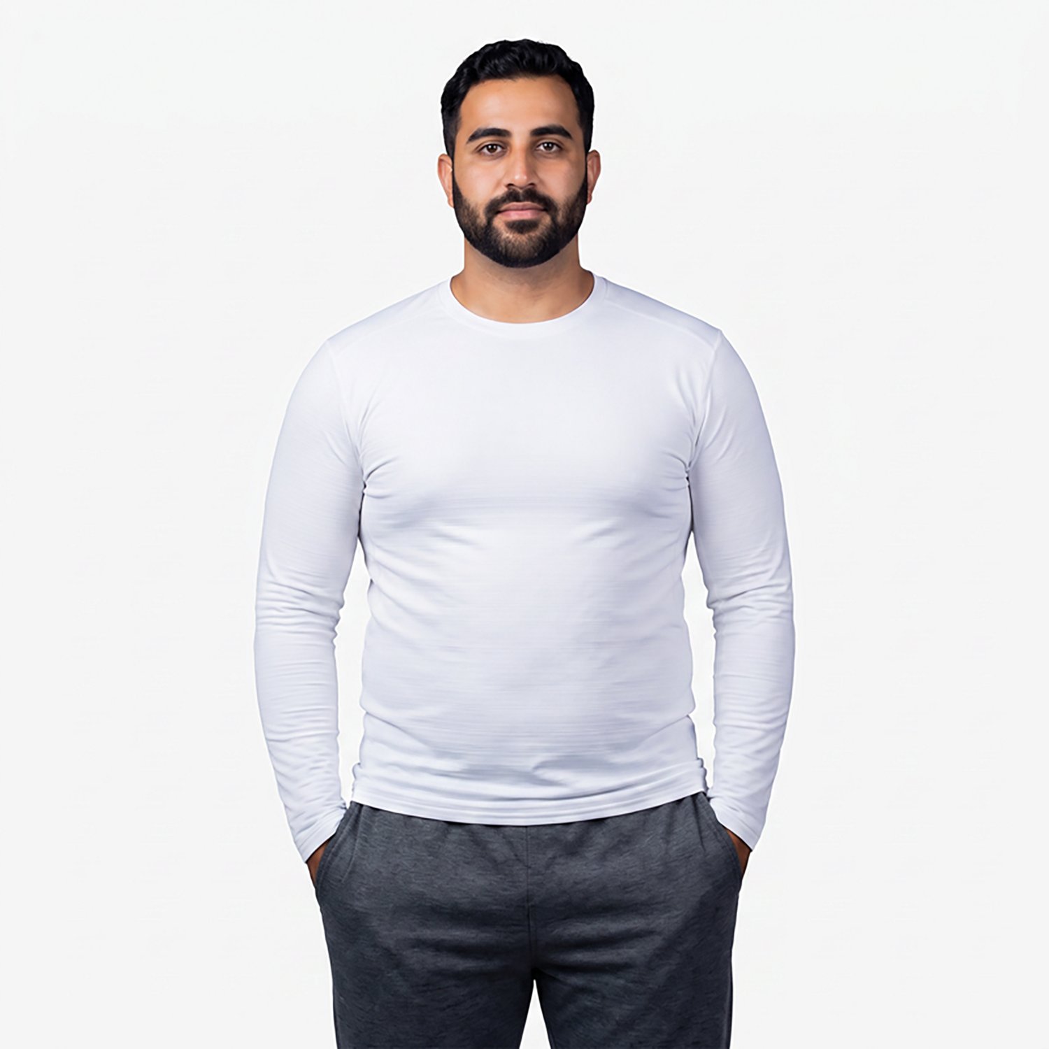 BCG Men's Cold Weather Crew Long Sleeve Tank Top - view number 2