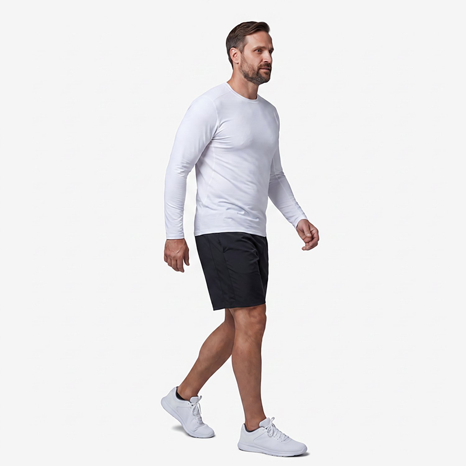 BCG Men's Cold Weather Crew Long Sleeve Tank Top - view number 3