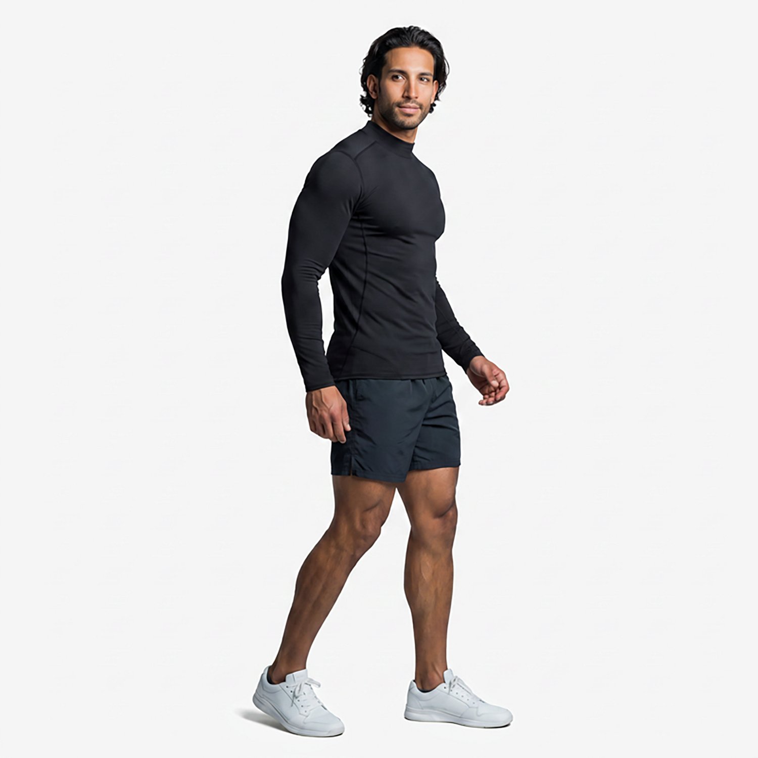 BCG Men's Cold Weather Performance Mock Long Sleeve T-shirt - view number 2