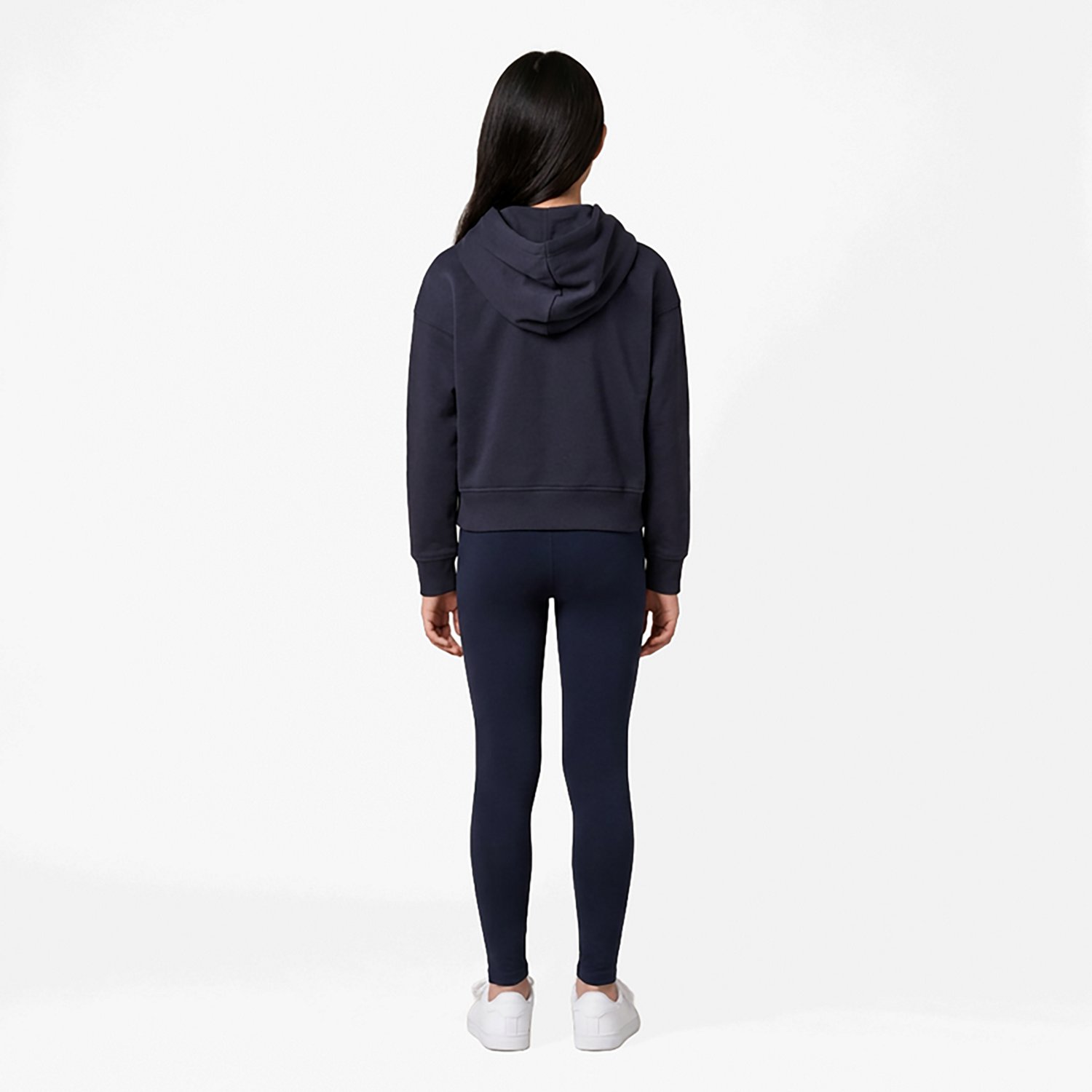 BCG Girls' Cotton Fleece Full-Zip Hoodie - view number 4