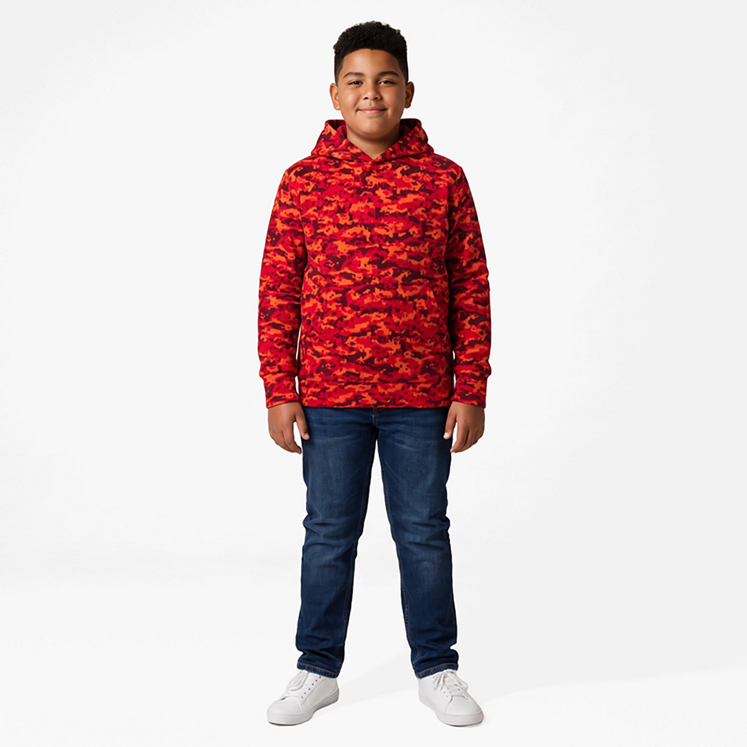 BCG Cotton All-Over Print Hoodie