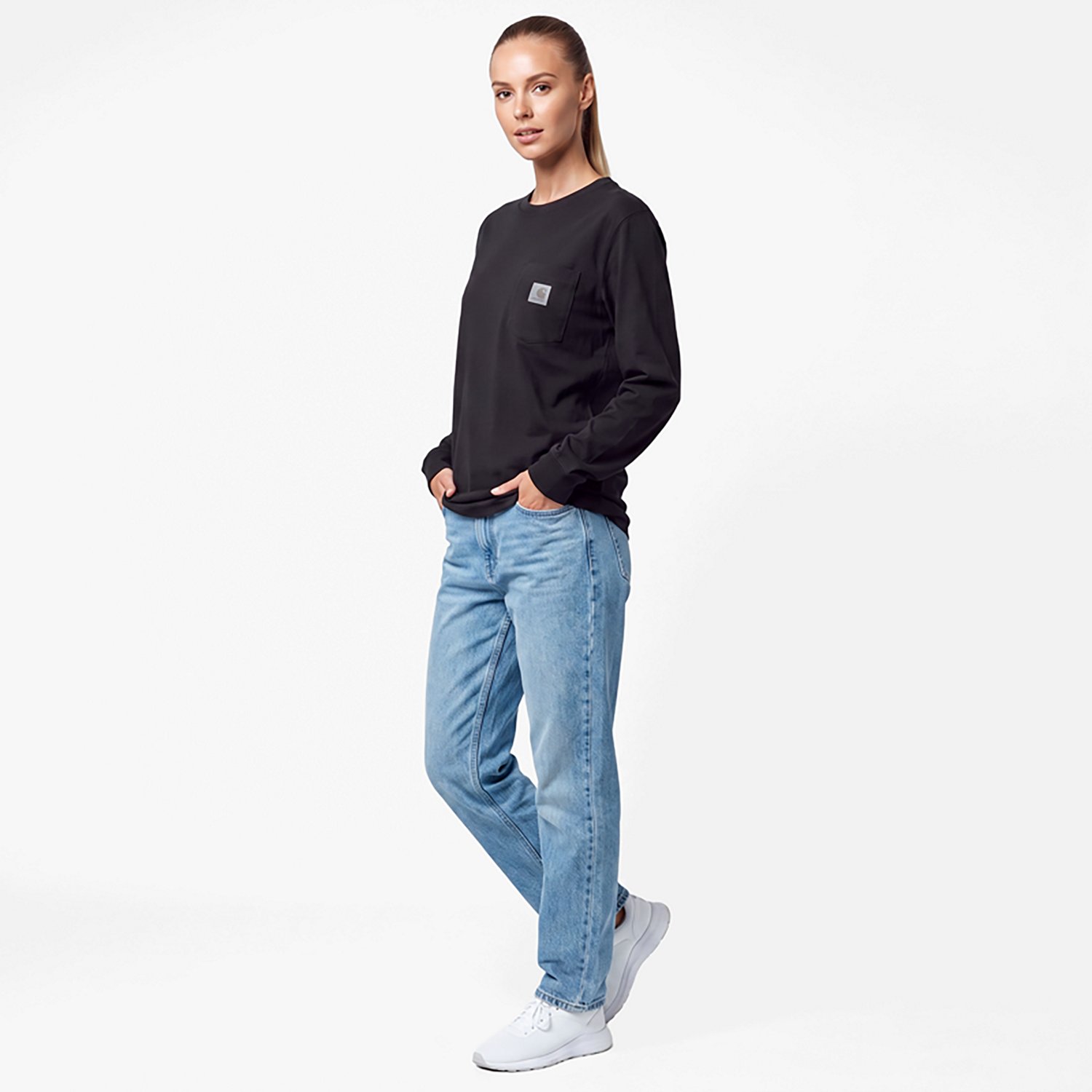 Carhartt Women's Irvine Loose Long Sleeve Pocket T-Shirt - view number 2
