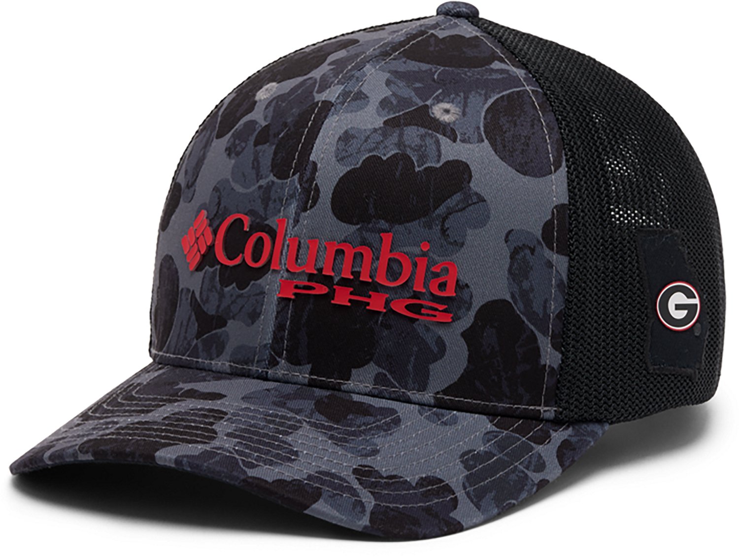 Columbia Sportswear University of Georgia PHG Camo Mesh Ball Cap - view number 6
